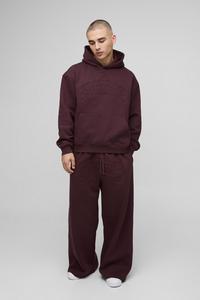 Venta caliente Streetwear Sweatsuit Impresión Pullover Sudadera con capucha y pantalones de chándal Conjunto de chándales de algodón holgados Precio al por mayor - Product Image 4