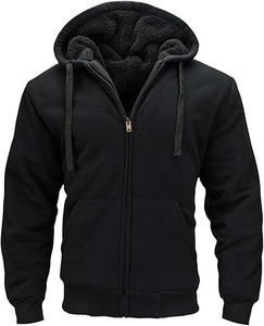 basics cotton blended Customizable Men's <b>Zip</b>-Up Hoodie | High-Quality <b>Full</b> <b>Zip</b> <b>Sweatshirt</b> for Activewear and Casual Outfits - Product Image 4
