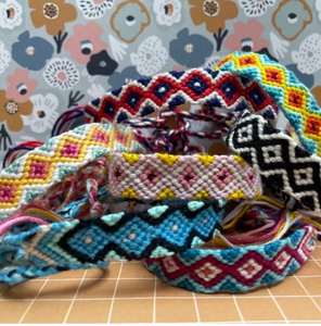 Friendship <b>Bracelets</b> <b>String</b> Hand Knotted Macrame Boho Hippie Aztec Special Present *CUSTOMIZABLE* - Product Image 2