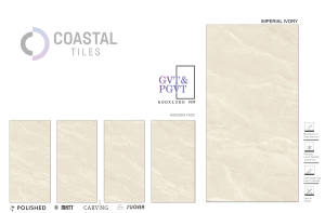 Carrelage de sol brillant en porcelaine de haute qualité 600x1200MM Gris impérial - Product Image 5