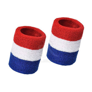Bandas de soporte de muñeca de equipo de gimnasio de alta calidad Pulseras elásticas de neopreno y algodón con logotipo personalizado Producto de gran oferta - Product Image 2