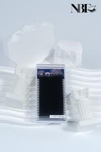 50% de réduction sur la vente en gros de logo de marque privée Volume russe Plateaux d'extension de cils individuels Extension de cils en cachemire coréen 18mm C - Product Image 5