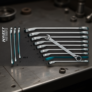 Juego de Llaves Combinadas con Trinquete Hazet de 12 Piezas - Product Image 3