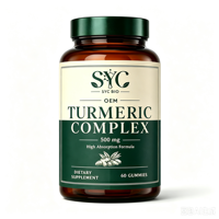 Gummies OEM Complexe Curcuma 500mg Formule Santé Articulaire Soutien Anti-inflammatoire Absorption Rapide Bien-être Quotidien Santé Adulte