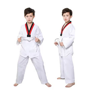 Uniforme de Taekwondo ligero y cómodo de nueva llegada con logotipo personalizado hecho en Pakistán Servicio OEM disponible - Product Image 6