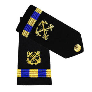 Epaulettes bordados personalizados de buena calidad, demanda OEM de accesorios de tablero de hombro uniforme para uniformes - Product Image 5