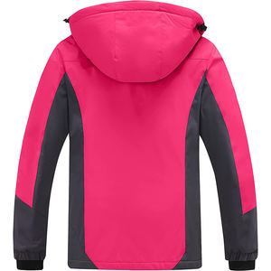 Chaqueta de manga larga para mujer, abrigo de otoño e invierno a prueba de viento, impermeable, transpirable, con bolsillos cálidos, para exteriores, nueva moda - Product Image 2