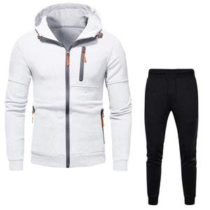 ชุดวอร์มลำลองสำหรับฤดูหนาวของผู้ชายชุดวอร์มใส่ง่ายระบายอากาศได้ดีออกแบบโลโก้ได้ตามที่ต้องการ - Product Image 1