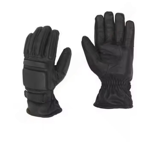 Ordre public avec sangle main sécurité gants en cuir du Pakistan dur Knuckle pour moto conduite vélo équitation gants d'hiver - Product Image 6