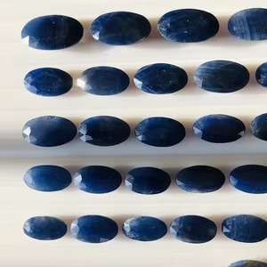 Saphir bleu naturel de qualité AAA pierre précieuse en vrac coupe ovale 5-15 MM belle couleur brillante certifiée IGI originaire d'Afrique - Product Image 4