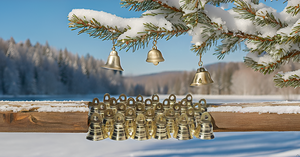 Vintage 1 pouce indien artisanat laiton éléphant vache chameau décor cloches luxe fait à la main décor à la maison accessoire paquet de 30 mur chambre décor - Product Image 3