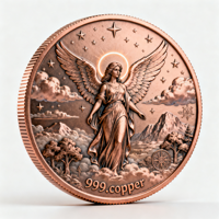 1 oz 999 Tembaga Murni Koin Maple Kanada Kustom 3D Relief Tinggi Koin Koleksi Peringatan Grosir Langsung dari Pabrik