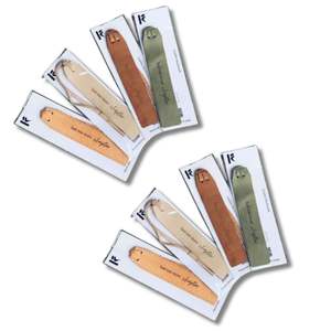 Marque-page en cuir élégant fait main cadeau personnalisé souvenir durable de haute qualité parfait pour les lecteurs d'Indonésie - Product Image 1