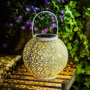 High Quality Large Metal <b>Lantern</b> with Handle for Outdoor Use and Garden Display Available at Wholesale Price - Product Image 3