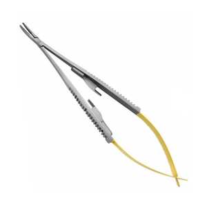 Castroviejo Ensemble d'instruments manuels en titane en acier inoxydable et métal pour porte-aiguille - Product Image 1