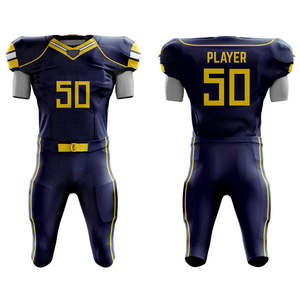 Uniforme de Fútbol Americano de Manga Corta, Nuevo, Más Vendido, Alta Calidad, Personalizado al por Mayor, Ropa Deportiva para Hombre, Precio Económico - Product Image 1