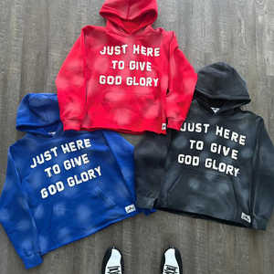 OEM DTG Print 500GSM Pull à capuche lourd sans ficelle 100% coton polaire Sweat à capuche surdimensionné pour hommes - Product Image 4