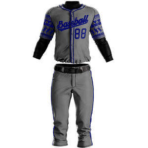 Uniforme de Béisbol Ligero de Alta Calidad para Equipo 2026, Impresión de Logotipo Personalizado, Transpirable, de Secado Rápido, Tallas Grandes, Ropa Deportiva Multicolor - Product Image 2