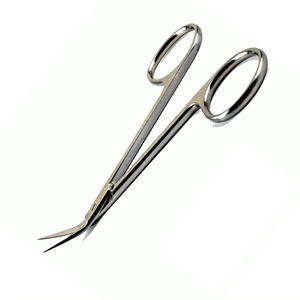 กรรไกรตัดขนจมูกมุม10.5 cm สีโครเมียมสำหรับผ่าตัด - Product Image 3