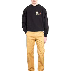 Sudaderas de Cuello Redondo para Hombre, 100% Algodón, Bordadas, con Parches Personalizados, Transpirables y Resistentes al Viento - Product Image 1