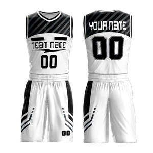 2025 personnalisé Unique basket-ball Jersey Design séchage rapide Polyester uniforme ensemble grande taille imprimé Techniques - Product Image 2
