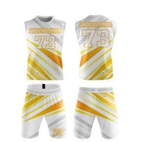 OEM Vente en gros Uniformes de football 7v7 de haute qualité Ensemble de vêtements de compression Entièrement en polyester Imprimé par sublimation Respirant Taille plus - Product Image 1
