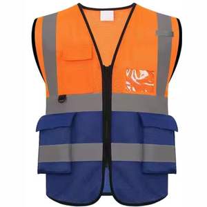 Chaleco de trabajo de invierno transpirable de alta calidad para hombres con múltiples bolsillos Chaleco de lona a prueba de viento de 5 dimensiones - Product Image 2