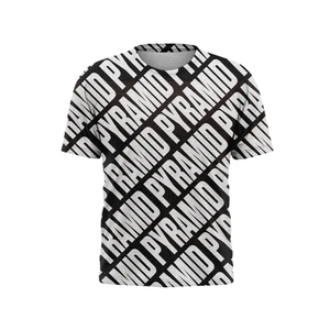 Nueva llegada al por mayor de camisetas de cuello redondo para niños, de alta calidad, con logotipo personalizado, bordadas y lisas. - Product Image 5