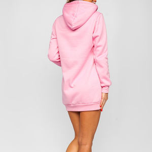 Survêtement personnalisé pour femmes Sweat à capuche Hip Hop Oversize musulman à manches longues pour femmes Jogging Y2k Sportswear Sweatshirt à capuche pour femmes - Product Image 3