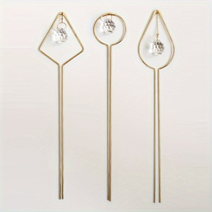 3pcs <b>EVA</b> Prism Planting Stakes Plant Support & Flower Pot Decoration for Garden - Product Image 5
