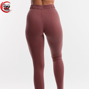 Tenue de fitness Leggings sans couture pour femmes Qualité supérieure Conception personnalisée Maigre Élégant Casual Legging de couleur unie - Product Image 2