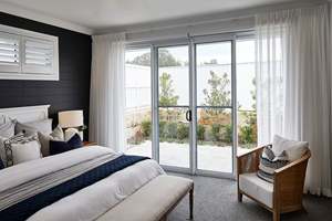 International standard aluminium sliding door, LowE tempered double glass Heat Insulation with Thermal Break - Product Image 6