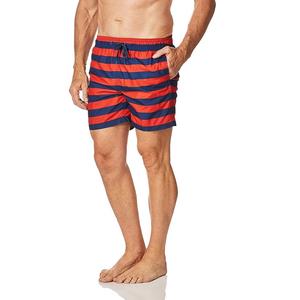 Pantalones cortos de playa informales para hombre de algodón 100% de alta calidad con logotipo impreso personalizado exportado desde Bangladesh - Product Image 2