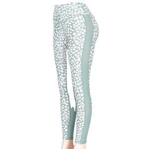Women Printed High Waist Yoga <b>Pants</b> Hip Lifting Side Stripe Compression Fitness Leggings Elastic Slim Fit Sport <b>Pants</b> - Product Image 3