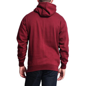 Sweat à capuche pour homme qualité supérieure coupe carrée séchage rapide respirant vêtements de rue en polyester/coton style pull col à capuche - Product Image 4