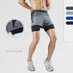 Men's <b>Custom</b> Sublimation Solid Fitness Mesh Shorts Elastic Waist Quick Dry Comfortable Active Sport Casual OEM Service Soft - Product Image 5