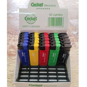 Disposable & <b>Refillable</b> Portable Mini & Maxi Electronic Cricket Lighter /Metal and Plastic Windproof Cricket Lighter - Product Image 5