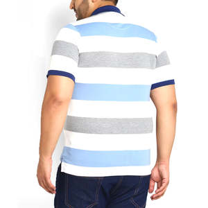 Polo de algodón clásico para hombre logotipo bordado personalizado manga corta ropa informal de lujo camiseta Polo delgada - Product Image 2