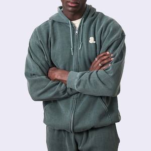 ชุดวอร์มผ้าฝ้าย100% สำหรับผู้ชายชุดวอร์มซักกรดระบายอากาศได้ดีออกแบบได้เองเป็นมิตรต่อสิ่งแวดล้อม - Product Image 2