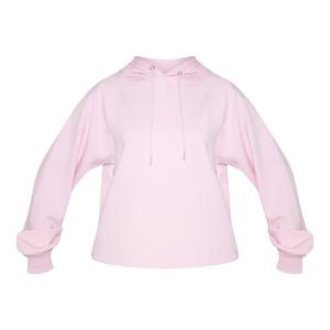 Sudadera con capucha con cremallera de felpa francesa de 400 Gsm para mujer, Sudadera con capucha con gradiente de lana de algodón de 380g con etiqueta privada personalizada de otoño alto - Product Image 4
