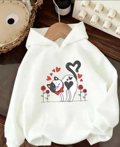 Stylish and Cozy Men's Winter Hoodie 100% Cotton with Digital Printing Embroidery Beaded Details-Customizable for Winter Wear - Product Image 3