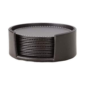 Precio asequible 2024 Posavasos cuadrados de mármol y madera para bebidas Juego de 4 piezas Posavasos de piedra de mármol negro Alfombrillas y almohadillas - Product Image 4