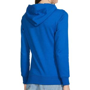 OEM ropa deportiva logotipo personalizado de gran tamaño azul francés Terry Sudadera con capucha en blanco pulóver con bolsillo mujeres algodón pulóver Sudadera con capucha - Product Image 2