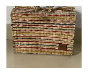 กระเป๋าผักตบชวาทำด้วยมือระดับพรีเมี่ยมจากผู้ผลิตที่เชื่อถือได้ในเวียดนาม - Product Image 6