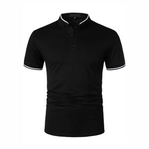 Polos de marca de Venta caliente Ropa de hombre Tops de verano Tallas grandes Manga corta Casual Algodón Moda Polos - Product Image 4
