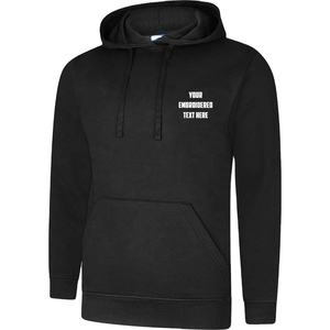 Sudadera con Capucha Personalizada con Impresión Digital y Texto Personalizado - Temporada de Primavera 100% Algodón - Product Image 1