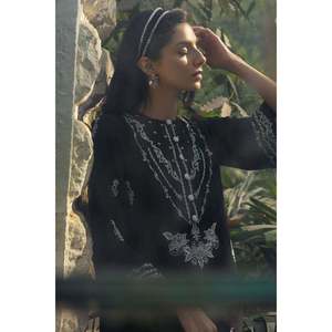 Robe vintage élégante à col haut pour mère de la mariée Aiza - Product Image 5