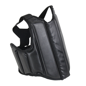 Almohadilla de vientre de alta calidad para boxeo, Protector de estómago grueso, Muay Thai, almohadilla para el pecho, Protector corporal para el Abdomen - Product Image 3