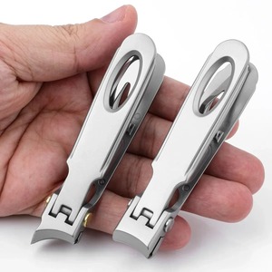 Cortaúñas Profesional de Acero Inoxidable con Cabeza Angulada y Mandíbula Ancha, Cortador de Uñas de Manos y Pies, Tijeras para Pedicura y Uñas Encarnadas - Product Image 1