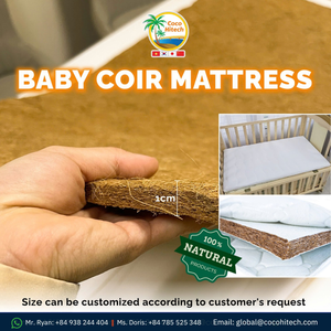COCO COIR MATELAS VENTILATION ABSORPTION DE L'HUMIDITÉ RESTER FRAIS - Product Image 2
